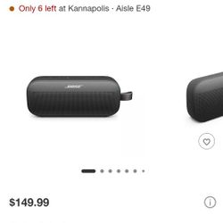 Bose Bluetooth Speaker & Radio