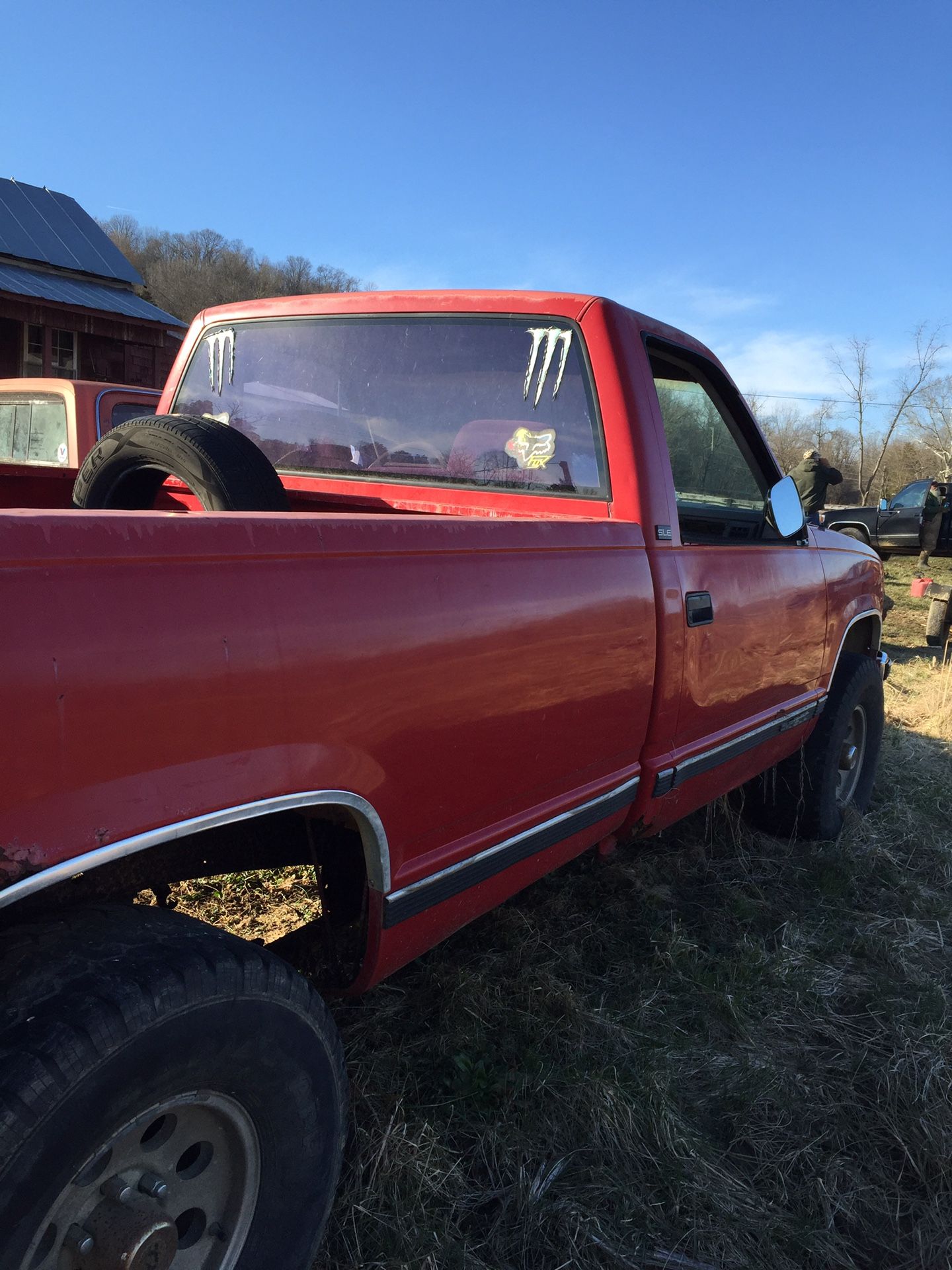 86 GMC parts truck