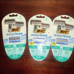 Bic Easy Rinse Razors with 4 blades -$5 Each- X Streets Ray/Higley