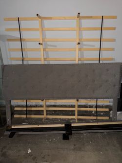 King size bed frame