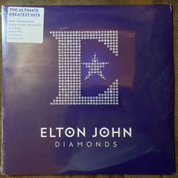 Elton John Diamonds 2LP Vinyl Record Album The Ultimate Greatest Hits Newly Remastered 180 Gram
