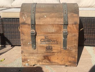 The Glenlivet 12 Year Wooden Chest Box