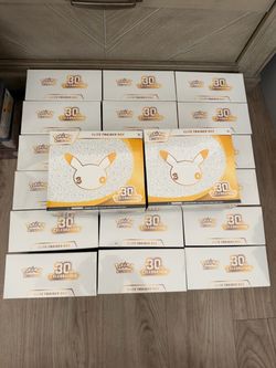 Pokemon 30th Celebration Elite Trainer Boxes