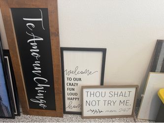 Wooden home decor
