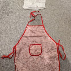 Brand New! Kids Apron and Chef Hat Set for Girls and Boys 
