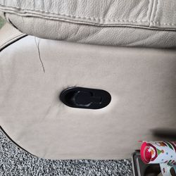 Leather Recliner Sofa