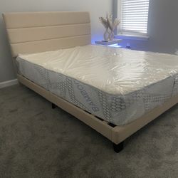 Queen Mattress Come With Free Box Spring Only - Free Delivery 🚚 To Reasonable Distance 
