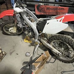 2004 crf450r project