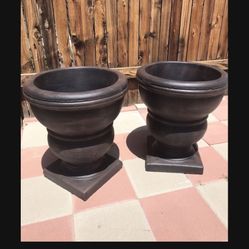 New Flower Pots Made Out Of Cement Perfect Gift 💝 