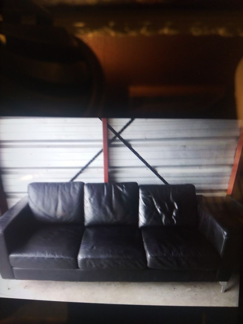 Black Couch & chair