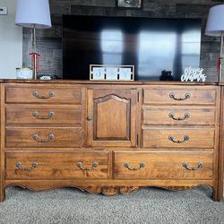Ethan Allen Solid Wood Triple Dresser