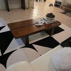Modern Wood Coffee Table – Sleek Minimalist Design