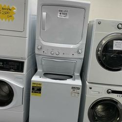 Brand New Stackable Dryer & Washer Laundry Center GE & Frigidaire