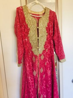 Stunning long shalwar kameez indian Pakistani new