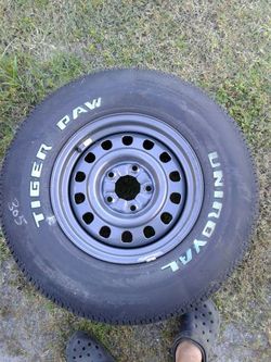 5x4.75 lug pattern with new 235 75 r15