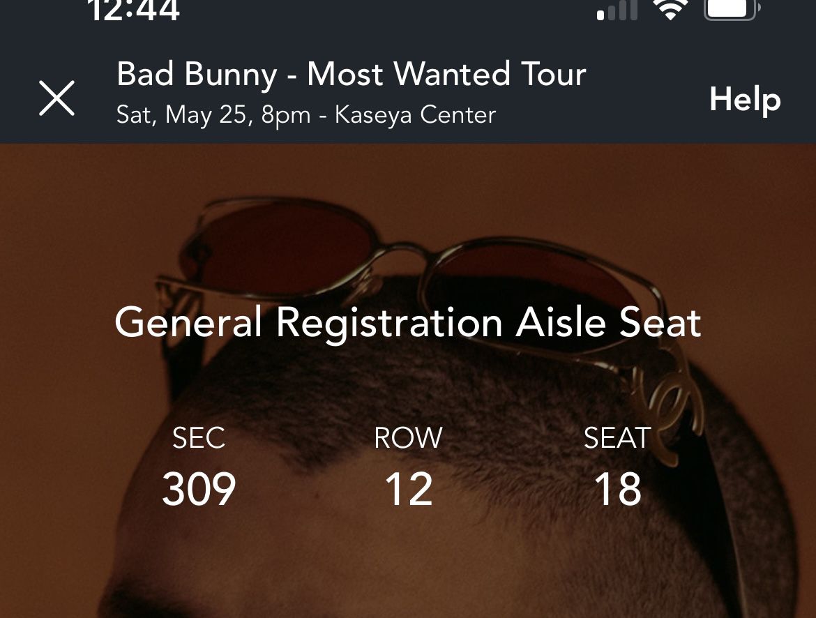 Bad Bunny Saturday Tickets