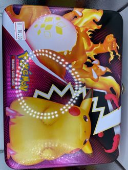 The item shown is the Pokémon TCG: Fall 2020 Collector Chest featuring Gigantamax Charizard and Pikachu artwork