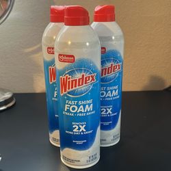 Windex Fast Shine Foam $3