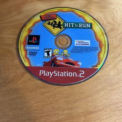 PlayStation 2 / PS2 - Simpson Hit And Run