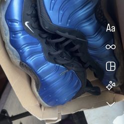 Nike Foamposite Royal 2010