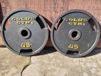 GOLD'S GYM WEIGHTS