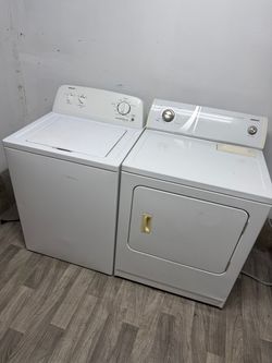 Admiral washer and dryer laundry