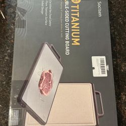 Titanium Cutting Board for Kitchen, Cutting Board Double Sided $25