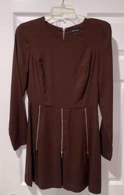 Women’s Marciano Fit & Flare Zipper Dress