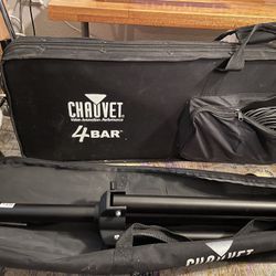 Chauvet 4 Bar Live Stage Pro Lighting Rig & Obey 10 DMX controller Mixer /Mixing Board  Chauvet DJ Obey 10 DMX 8 16 channel controller PLUS 4 bar ligh