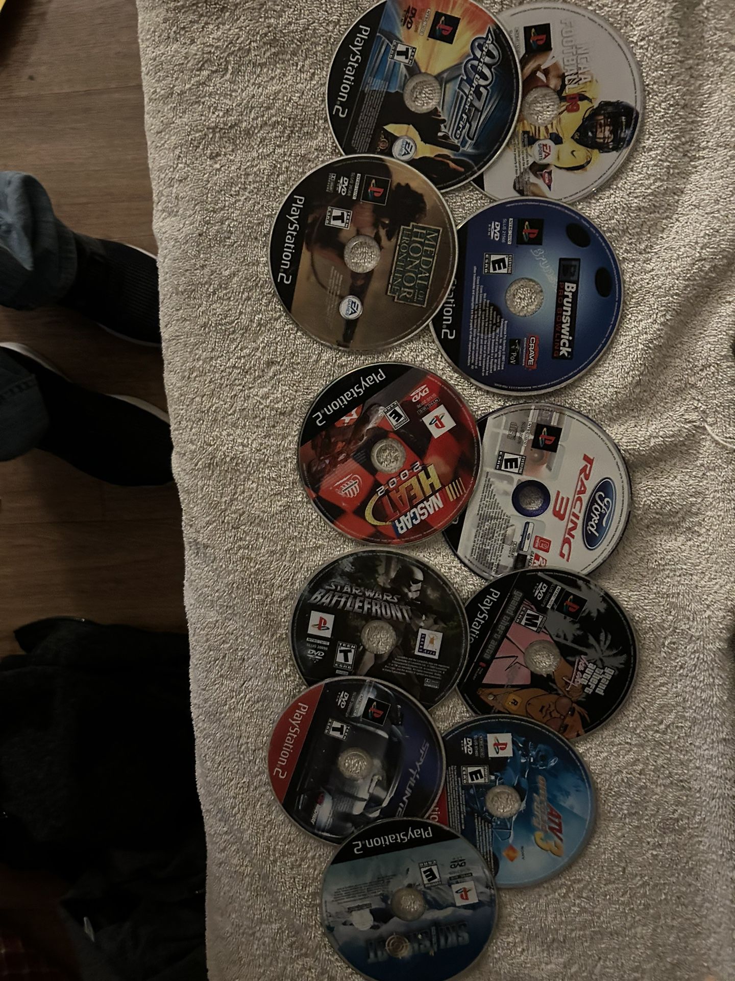Playstation 2 Lot Of Game Discs