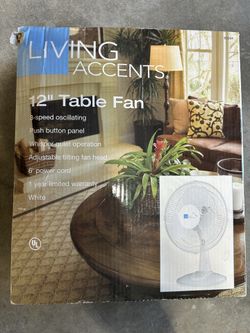 Oscillating 12” Fan
