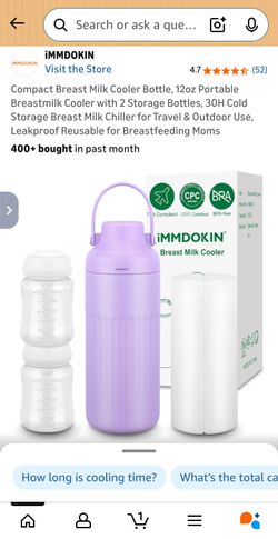 Breast Milk Cooler
