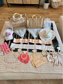 NEW Bulk Bride Bachelorette Shower wedding gifts accessories and decor