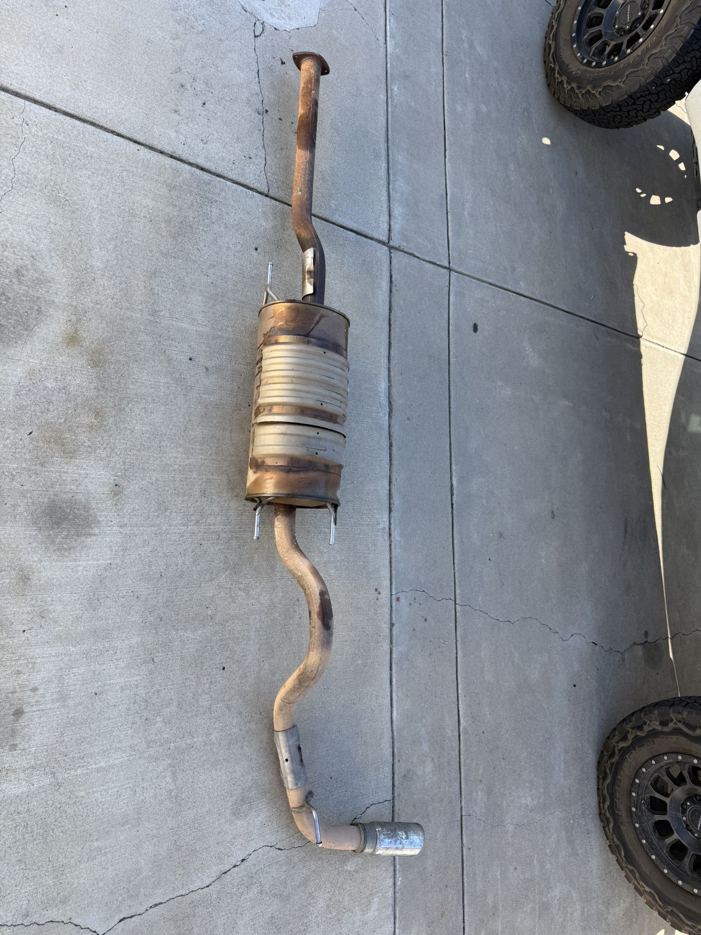 Tacoma exhaust 2016-2023 6ft bed