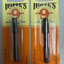 (2) Unopened Hoppe’s 1441 410/20 Gauge Slotted Shotgun Cleaning Tip