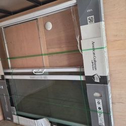 American Craftsman
72 in. x 80 in. 50 Series White Sliding Vinyl Right-Hand Patio Door
$$550. EACH SLIDING DOOR