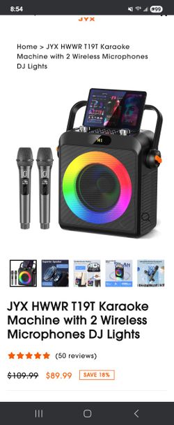 Portable Karaoke Speaker T19-T