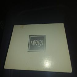 New Pair Of Crystal Mikasa Candle Holders 