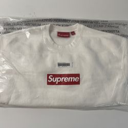 Supreme Washed Box Logo Crewneck