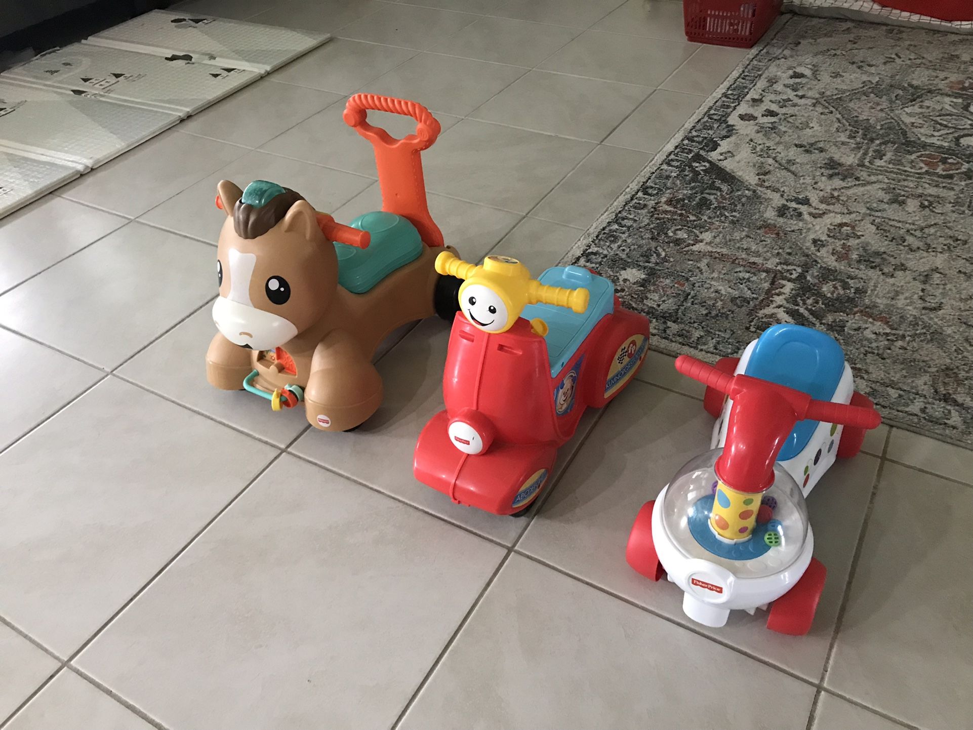 Fisher Price Toys Scooter Bikes Kids Toddler Baby