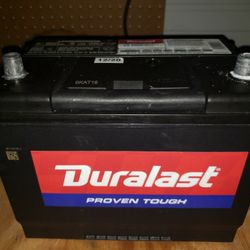 Duralast Car Truck Battery Group 24F 