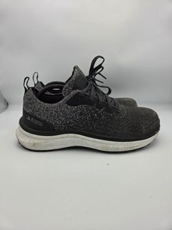 Amazon Basics Work Safety Shoes Slate with durable knit upper and a composite safety Mens sz 8