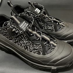 BURBERRY ARTHUR BLACK MONOGRAM SNEAKER | SIZE 9 | UK 42