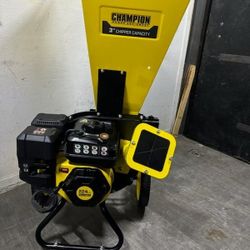 Champion 3 in. Dia 224 Cc 2-in-1 Upright Gas Powered Woodchipper/Shredder
