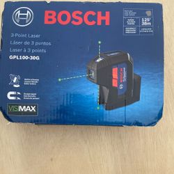 Bosch. Laser.  3 Point.  GOL100-30 G