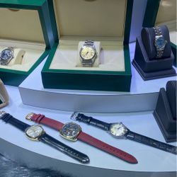 Rolex 36mm Buckley Dial Champagne Rare Box Papers Buy Sale Trade