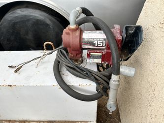 Fuel Transfer Pump With Tank 