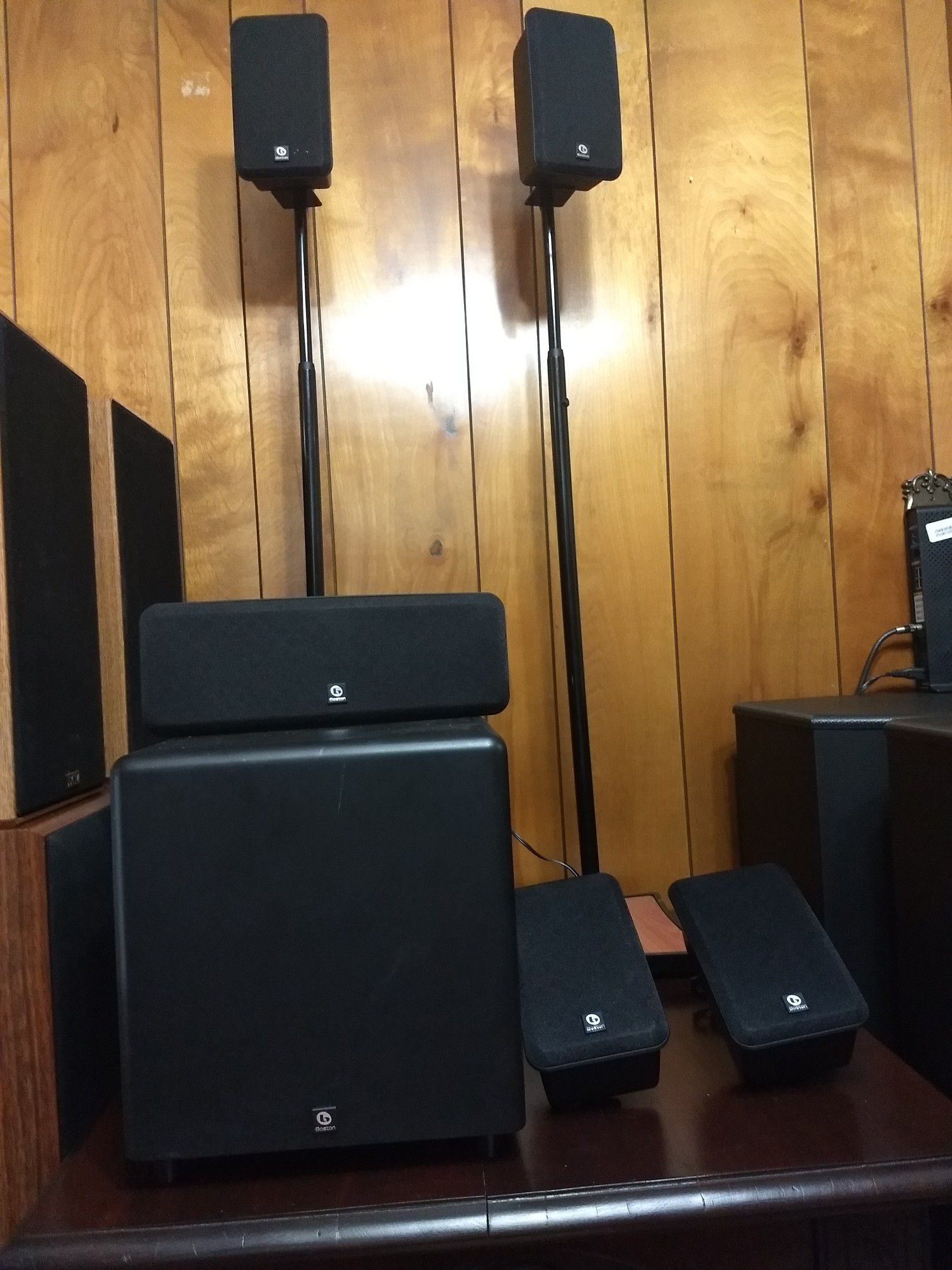 Boston complete surround sound speaker system
