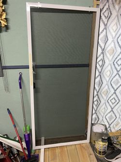 Hygrade Screen Sliding Door 36x77.  15/16 New