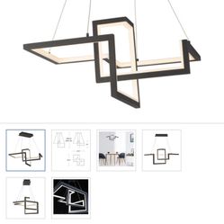 WAC MODERN CHANDELIER 